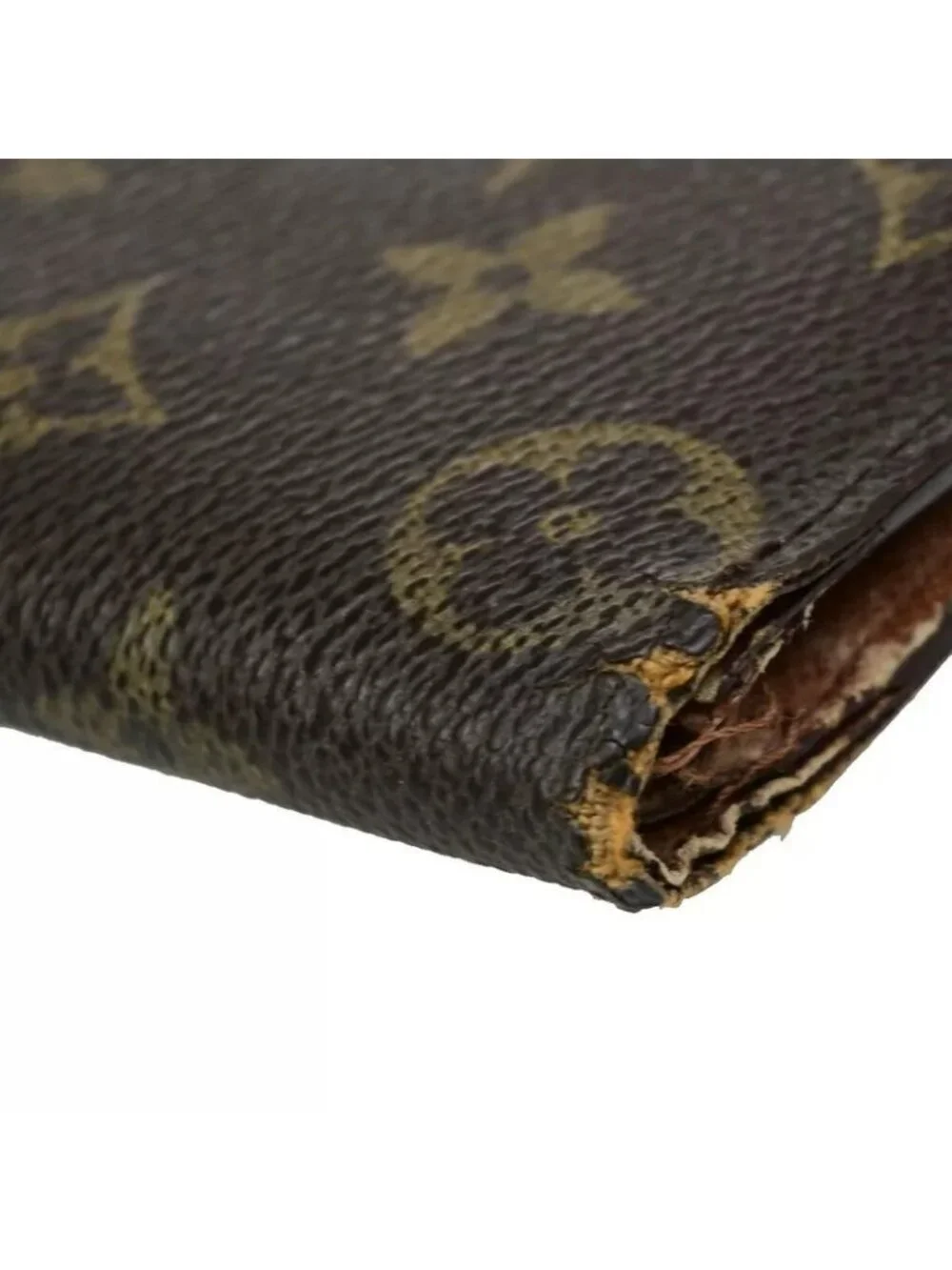 Louis Vuitton Long Wallet Monogram 3 Set Bifold 66 Bs078 - Picture 7 of 10